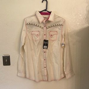 Wrangler Rock 47 Ladies Top sz L